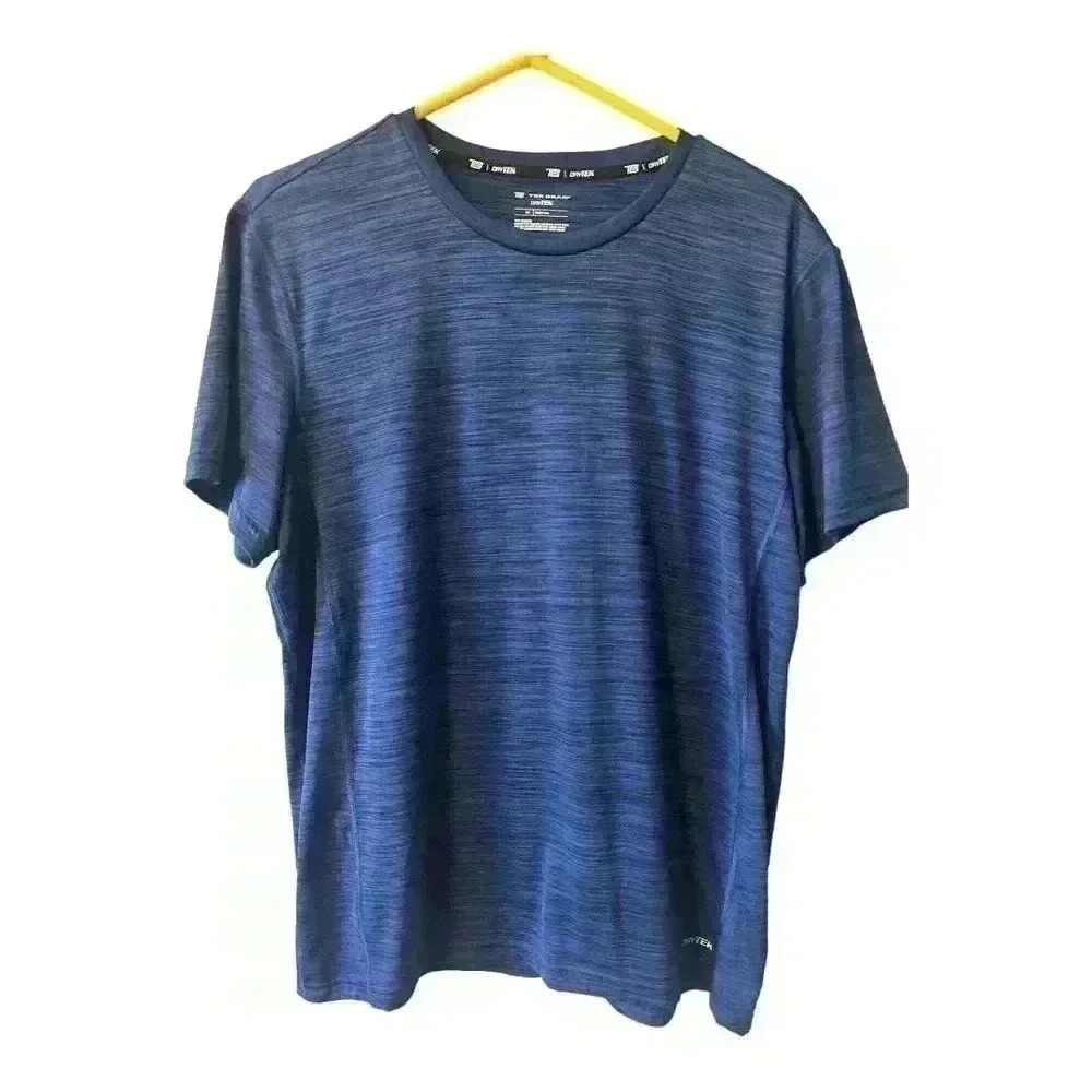 Tek Gear Mens Blue Dry Tek‎ Tee, Medium